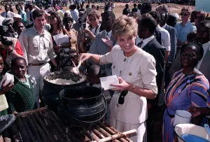 Diana, Princess of Wales Overseas Visit to Zimbabwe, July 1993 Diana, Princess of Wales Overseas Visit to Zimbabwe, July 1993