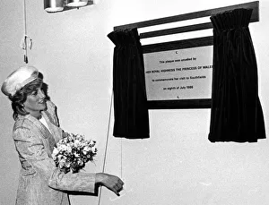 Diana, Princess of Wales during a visit which took in Southfields Diana, Princess of Wales during a visit which took in Southfields