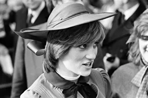 Diana, Princess of Wales visits Rhyl, at the start of a three-day tour of Wales Diana, Princess of Wales visits Rhyl, at the start of a three-day tour of Wales