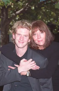 DIANA RIGG AND JAMES WILBY IN MOTHER LOVE TV PHOTOCALL 17/10/1989 DIANA RIGG AND JAMES WILBY IN MOTHER LOVE TV PHOTOCALL 17/10/1989