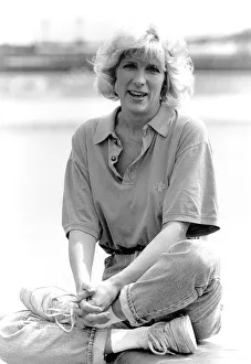 Diana Weston actress May 1990 star og the ITV comedy The Upper Hand' Diana Weston actress May 1990 star og the ITV comedy The Upper Hand'