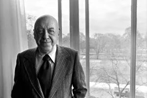Director Otto Preminger. March 1975 S75-1644-001 Director Otto Preminger. March 1975 S75-1644-001