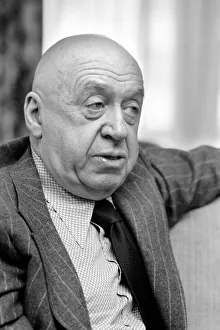 Director Otto Preminger. March 1975 S75-1644-002 Director Otto Preminger. March 1975 S75-1644-002
