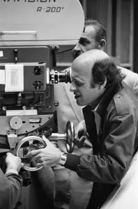 Director Richard Lester and actor Sean Connery on the set of 'Cuba' in Cadiz Director Richard Lester and actor Sean Connery on the set of 'Cuba' in Cadiz