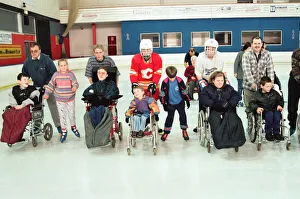 Disabled children and adults had an exciting time on the ice at Billingham Forum Disabled children and adults had an exciting time on the ice at Billingham Forum