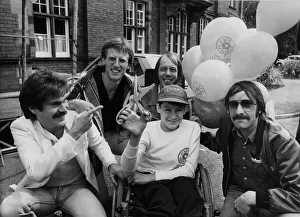 Disabled youngster Steven Graham officially launching Radio Lollipop at the Fleiming Disabled youngster Steven Graham officially launching Radio Lollipop at the Fleiming