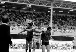 Division 1 football. Arsenal 2 v. Nottingham Forest 0. April 1982 LF09-08-010 Division 1 football. Arsenal 2 v. Nottingham Forest 0. April 1982 LF09-08-010