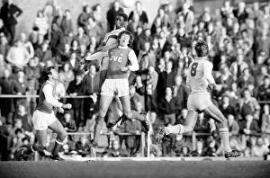 Division One Football, 1981/82 Season, Arsenal v Coventry, Highbury Division One Football, 1981/82 Season, Arsenal v Coventry, Highbury