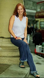 DJ & TV Presenter Sara Cox pictured in London September 1999 DJ & TV Presenter Sara Cox pictured in London September 1999