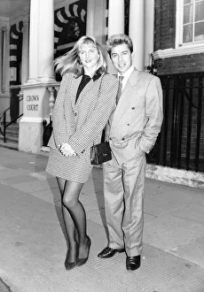 Dollar pop star David Van Day with girlfriend Karen Mallinder Dollar pop star David Van Day with girlfriend Karen Mallinder