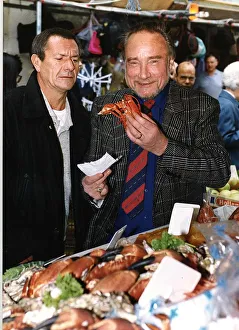 Don Henderson actor and Michael Elphick actor from The Paradise Club Don Henderson actor and Michael Elphick actor from The Paradise Club