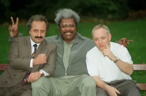 Don King Boxing promoter October 98 with Frank Maloney Don King Boxing promoter October 98 with Frank Maloney