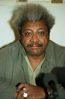 Don King Boxing promoter at press conference Oct 1998 to announce the deal had been Don King Boxing promoter at press conference Oct 1998 to announce the deal had been