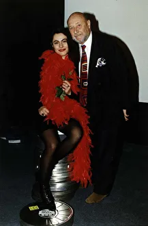 Donald Pleasence Actor with Actress Sophia Diaz Donald Pleasence Actor with Actress Sophia Diaz