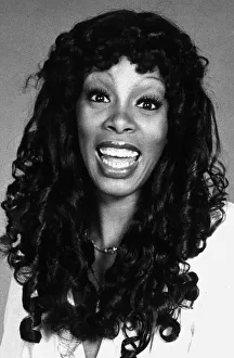 Donna Summer, in the UK to promote her controversial new record " Donna Summer, in the UK to promote her controversial new record "