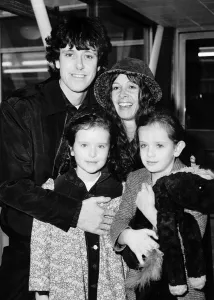 Donovan singer with his wife Linda and daughters Astrella and Oriole at Heathrow airport Donovan singer with his wife Linda and daughters Astrella and Oriole at Heathrow airport