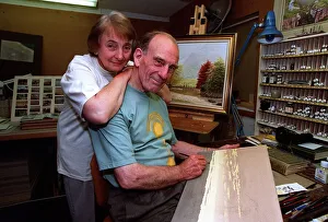 Doug Bower who made fake corn crop circles at home 1994 Doug Bower who made fake corn crop circles at home 1994
