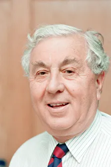 Doug Ellis, Chairman Aston Villa Football Club, news press conference photo-call Doug Ellis, Chairman Aston Villa Football Club, news press conference photo-call