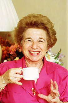 Dr Ruth Westheimer May 1990. Sex therapist Dr Ruth Westheimer May 1990. Sex therapist