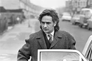 Dudley Moore gets into a car after removing his make-up during o filming a BBC comedy Dudley Moore gets into a car after removing his make-up during o filming a BBC comedy