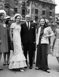 The Duke and the debs went to a fashion show yesterday (Monday 13-4-64) The Duke and the debs went to a fashion show yesterday (Monday 13-4-64)