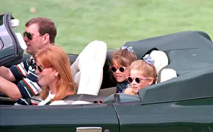 Duke and Duchess of York with Princes Beatrice and Princess Eugenie arrive at Wentworth Duke and Duchess of York with Princes Beatrice and Princess Eugenie arrive at Wentworth