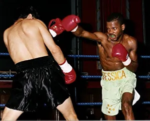 Duke McKenzie Boxing defeats Jesse Benavides in a Bantamweight fight at Lewisham Theatre Duke McKenzie Boxing defeats Jesse Benavides in a Bantamweight fight at Lewisham Theatre