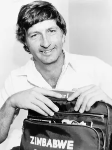 Duncan Fletcher captain of the Zimbabwe Cricket team Duncan Fletcher captain of the Zimbabwe Cricket team