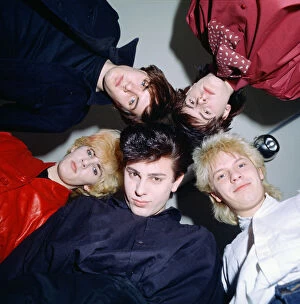 Images Dated 1st February 1981: Duran Duran - pop group Picture taken circa 1st February 1981