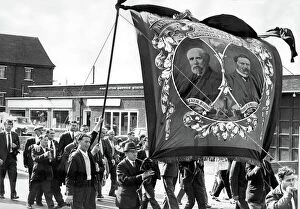 Coal Collection: Durham Miners Gala - The Easington miners lodge banner