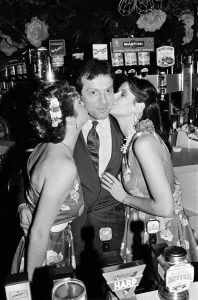 EastEnders star Leslie Grantham attends the opening of Paradise Lost discotheque, Watford EastEnders star Leslie Grantham attends the opening of Paradise Lost discotheque, Watford