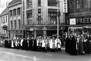Easter Procession, Good Friday, 9th April 1971 Easter Procession, Good Friday, 9th April 1971