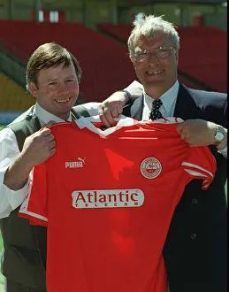 Ebbe Skovdahl new manager of Aberdeen football club, introduced to the media Ebbe Skovdahl new manager of Aberdeen football club, introduced to the media
