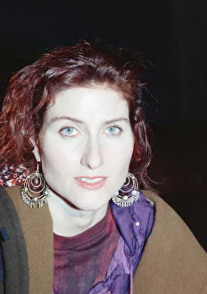 Eddi Reader, Scottish singer songwriter pictured Thursday 17th January 1991 Eddi Reader, Scottish singer songwriter pictured Thursday 17th January 1991