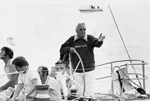 Edward Heath sailing yacht Morning Cloud - August 1976 ----- Edward Heath sailing yacht Morning Cloud - August 1976 -----