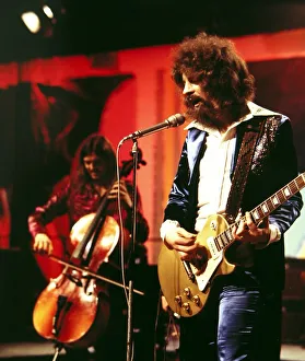 Electric Light Orchestra - Pop Group seen here in rehearsals at the Coventry Electric Light Orchestra - Pop Group seen here in rehearsals at the Coventry