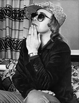 Elton John, singer and songwriter pictured during his interview for John Gibson Elton John, singer and songwriter pictured during his interview for John Gibson