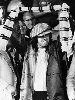 Elton John the singer at Watford - May 1982 Elton John the singer at Watford - May 1982