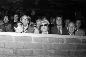 Elton John watching the football match, West Bromwich Albion v Watford Elton John watching the football match, West Bromwich Albion v Watford