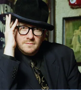 Elvis Costello singer in his local pub The Johnny Fox near Dublin in the Irish Republic Elvis Costello singer in his local pub The Johnny Fox near Dublin in the Irish Republic