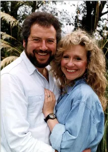 Emerdale Actor David Fleeshman and his wife Actress Sue Jenkins Emerdale Actor David Fleeshman and his wife Actress Sue Jenkins