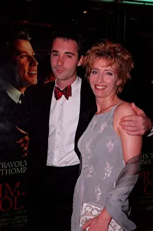 Emma Thompson Actress October 98 Arriving at the Empire Leicester Square with her Emma Thompson Actress October 98 Arriving at the Empire Leicester Square with her