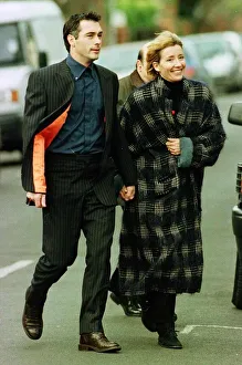 Emma Thompson and boyfriend Craig November 1998 arrive for the wedding of actress Kate Emma Thompson and boyfriend Craig November 1998 arrive for the wedding of actress Kate