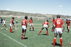 England football team attend a training session in Colorado Springs England football team attend a training session in Colorado Springs