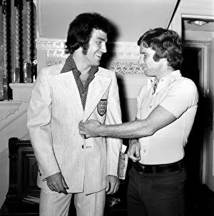 England football team members Gerry Francis and Alan Ball May 1975 England football team members Gerry Francis and Alan Ball May 1975