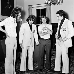 England football team members L-R: Mick Shannon, Kevin Keegan England football team members L-R: Mick Shannon, Kevin Keegan
