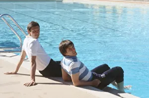England footballer Peter Beardsley relaxes by the pool at the Broadmoor Hotel in Colorado England footballer Peter Beardsley relaxes by the pool at the Broadmoor Hotel in Colorado