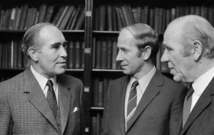 England manager Sir Alf Ramsey (left) Manchester United England manager Sir Alf Ramsey (left) Manchester United