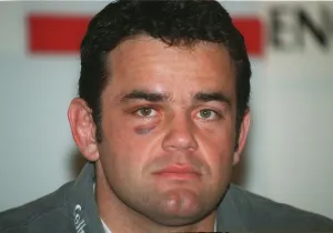 England Rugby Captain Will Carling during a press conference where he confirmed that he England Rugby Captain Will Carling during a press conference where he confirmed that he