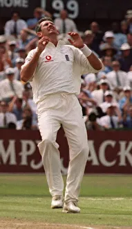 England v New Zealand Cricket Third Test August 1999 Andy Caddick nearly takes a New England v New Zealand Cricket Third Test August 1999 Andy Caddick nearly takes a New